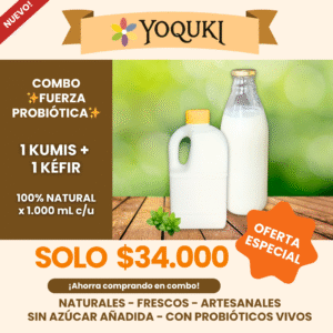 Combo 1 Kumis y 1 Kéfir