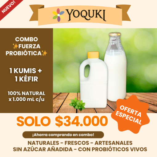 Combo Kumis y Kéfir